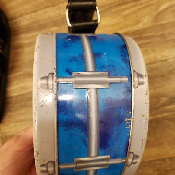 Grateful Dead Rock 'N Roll Drum Tin Tote Vandor 2000 GDP Bertha Case Lunch Box. - Picture 3 of 13